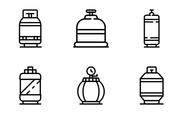 gas cylinders