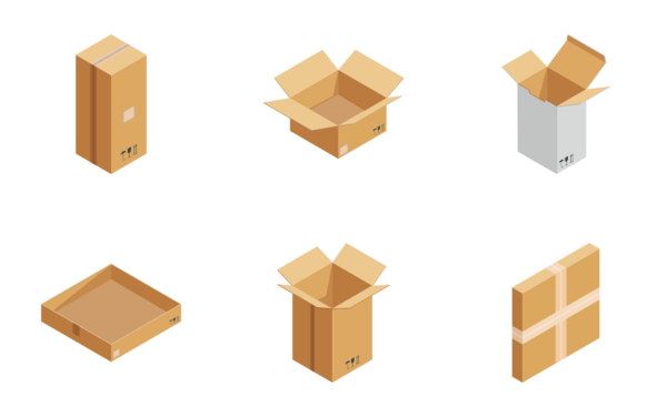 parcel packaging box