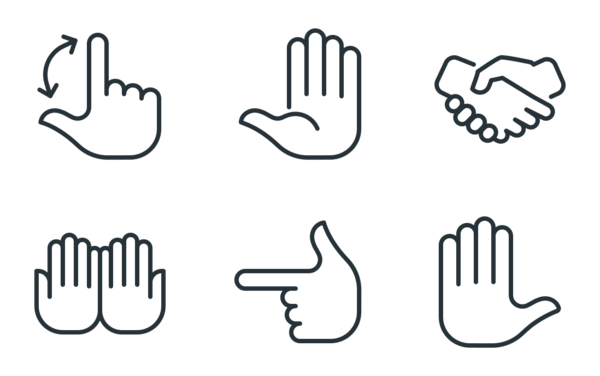 hand gestures emoji