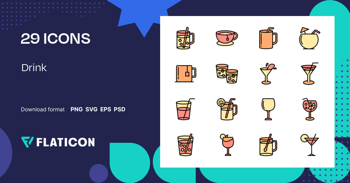 Drink Icon Pack Color linealcolor 29 .SVG Icons