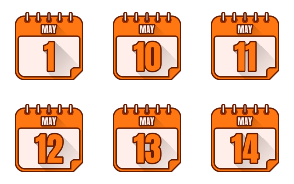 calendar of may
