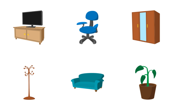 Furniture cartoon Furniture cartoon