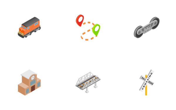 Railroad  isometric