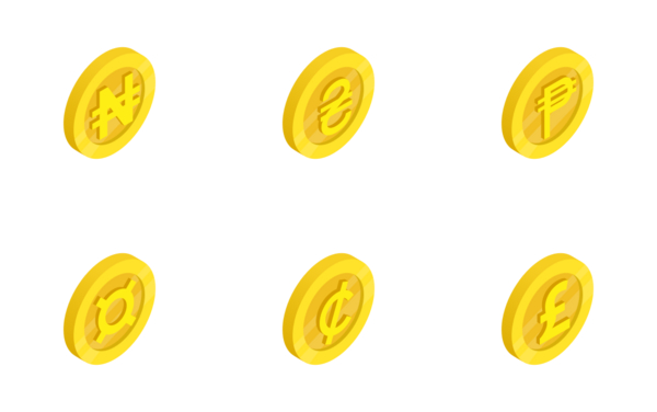 currency  isometric