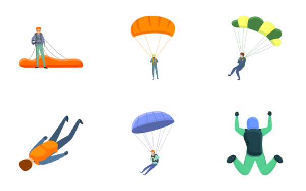 parachuting