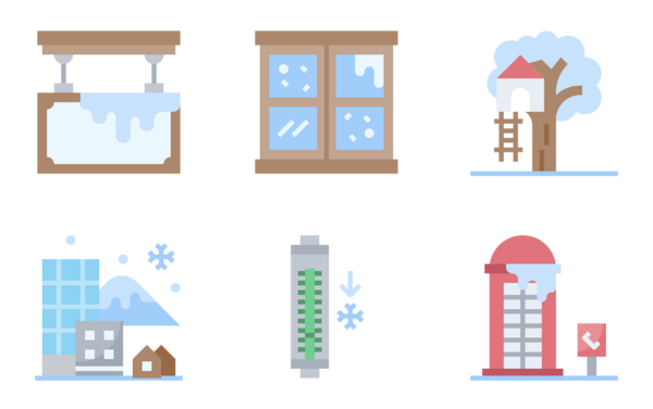 winter town flaticon