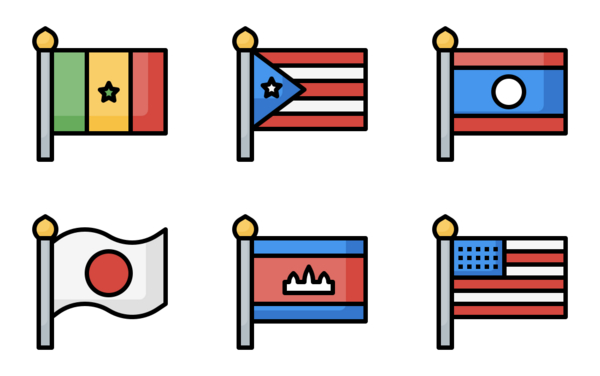 international flags filledoutline international flags filledoutline