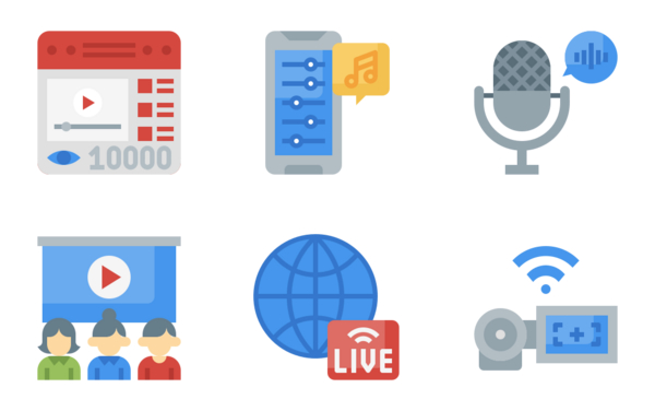 online streaming flaticon