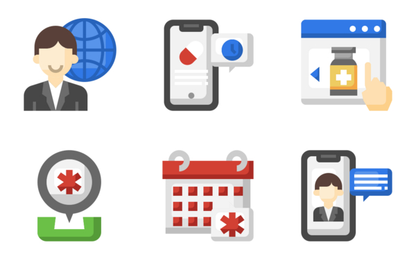 online healthcare flaticon