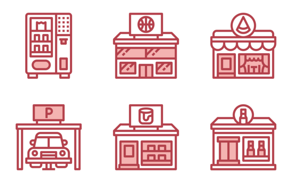 Amenities red Amenities red