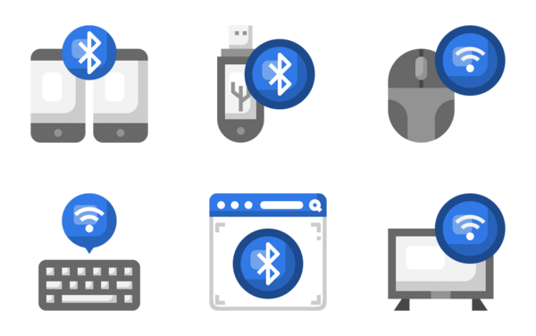 bluetooth and wifi flaticon