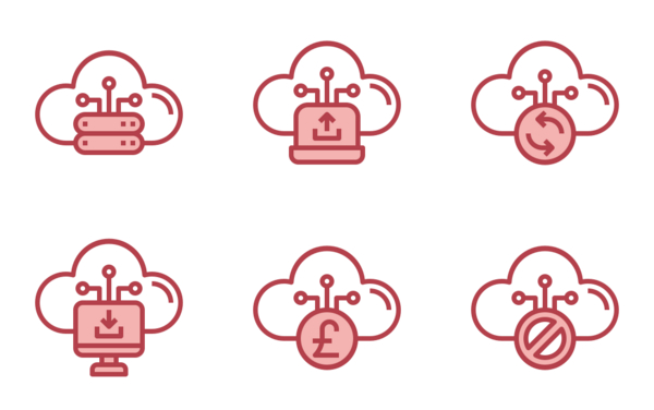 cloud network red