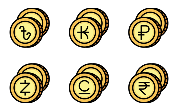currency filloutline