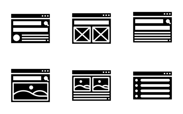 wireframe glyph