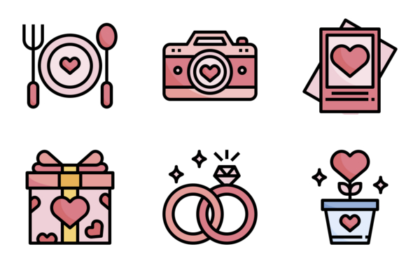 love fill outline love fill outline