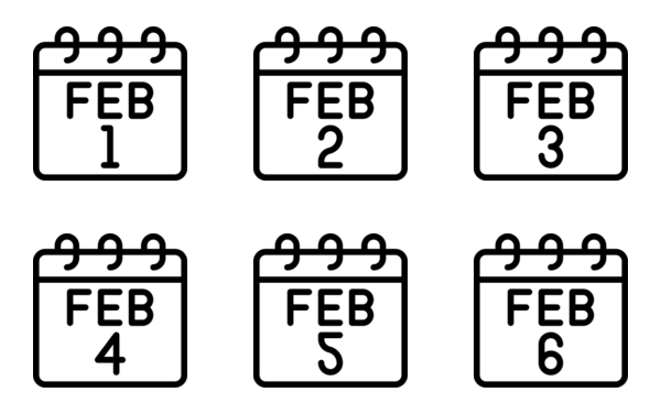 february calendar