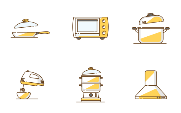 kitchenware mono color  cooking corner kitchenware mono color  cooking corner