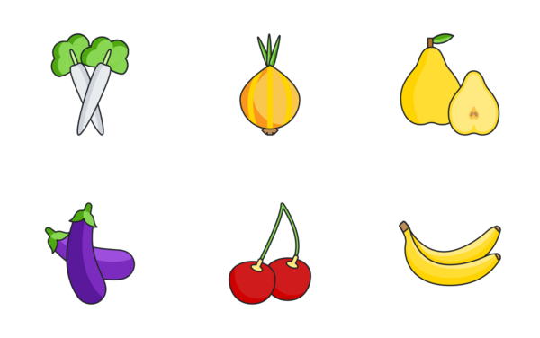 fruit and veggies