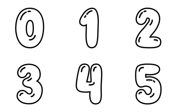 number and alphabet