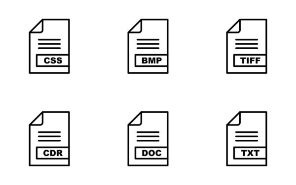 file formats linear