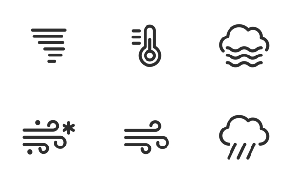 weather pictograms