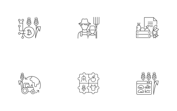 agribusiness linear outline