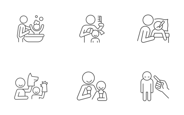 Parent and child interaction linear outline