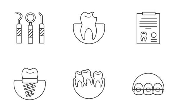 stomatology linear outline