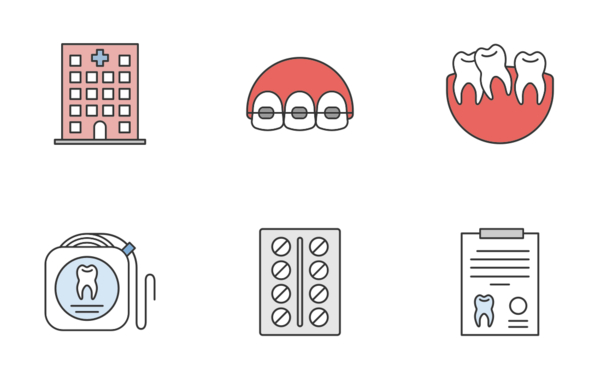 stomatology filled color