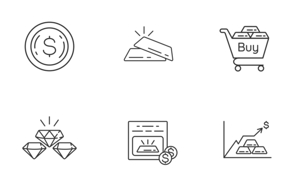 Precious metals and investment linear outline Precious metals and investment linear outline