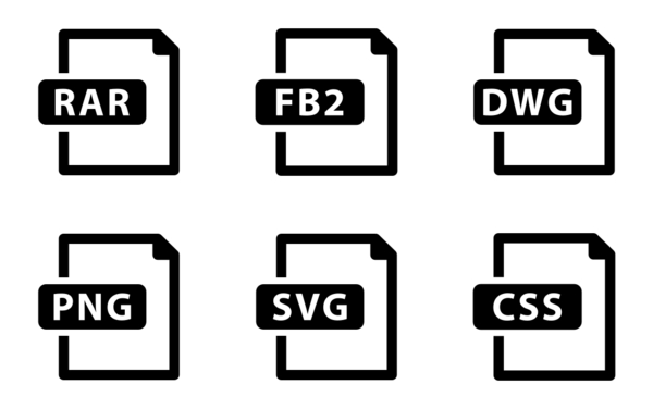 file formats set  2