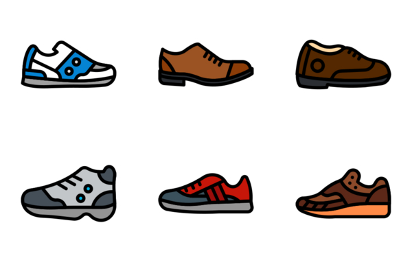 sports shoe colour pack