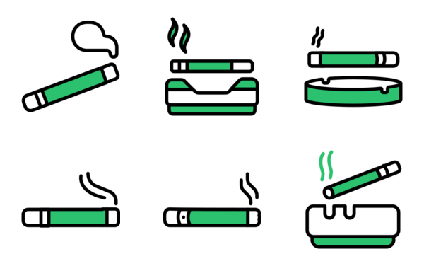 smoking  cigarette pack