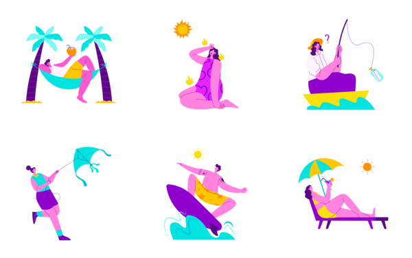 Regos summer illustration Regos summer illustration