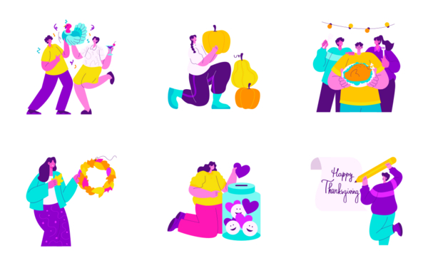 Regos thanksgiving illustration Regos thanksgiving illustration
