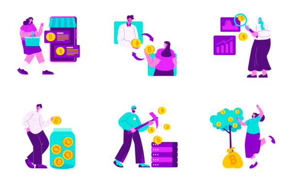 regos crypto investment illustration regos crypto investment illustration