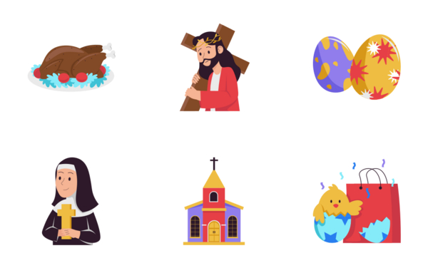 orika easter day sticker orika easter day sticker