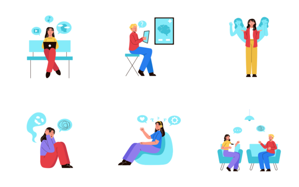 lollyna  mental health illustration