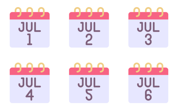 july calendar