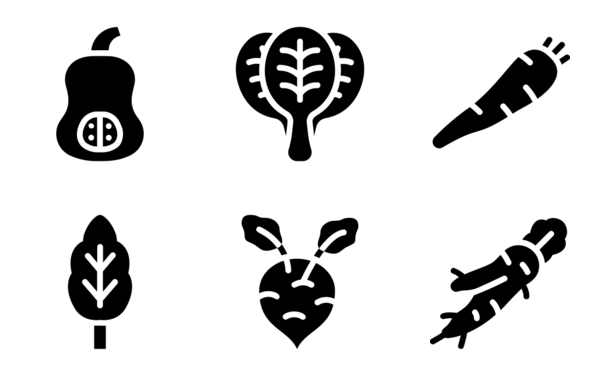 vegetable glyph vegetable glyph