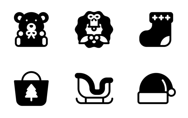 christmas glyph christmas glyph