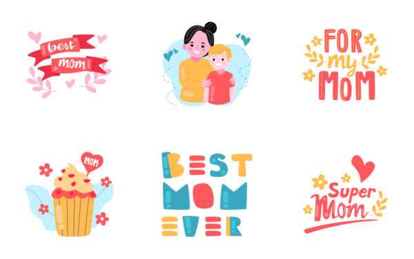 mothers day sticker mothers day sticker