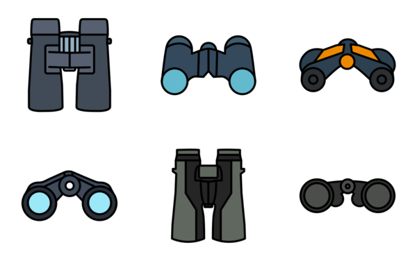 binoculars colour pack