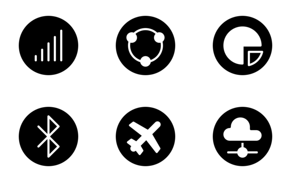 network ui  line badge glyph