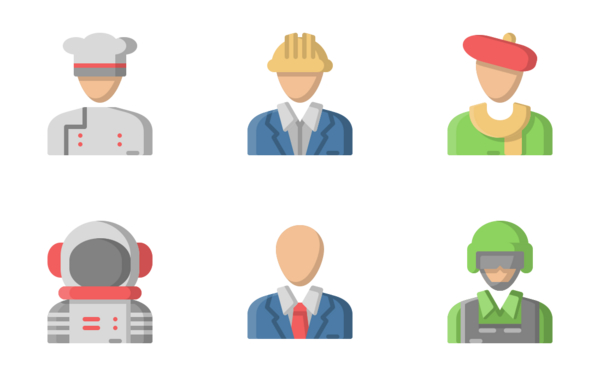 profession  avatar flat