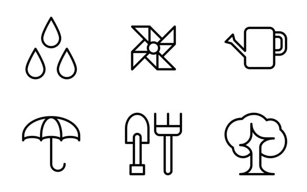 spring and gardening outline spring and gardening outline
