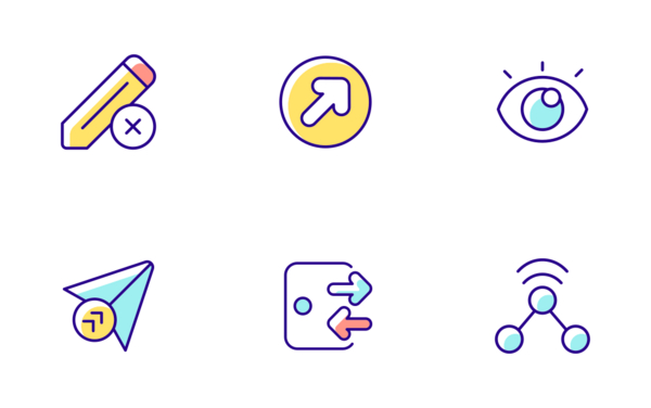 interface icons color filled