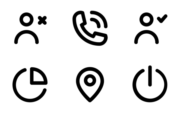 Map And Navigation Icon Pack Outline Svg Icons