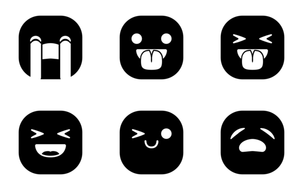 hana emojis glyph hana emojis glyph
