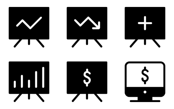 cryp finance glyph